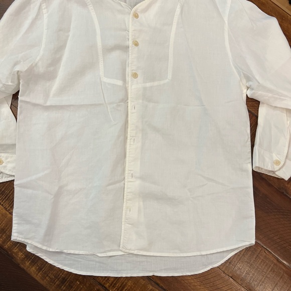 Chic White Button-Up Women's Tunic - Picture 1 of 3